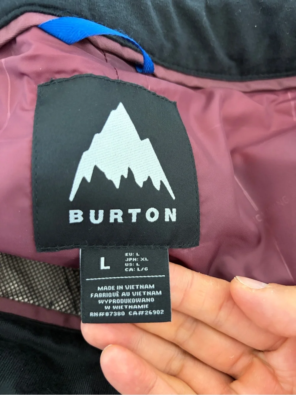 Burton Men’s Cargo Snow Pants in Burgundy